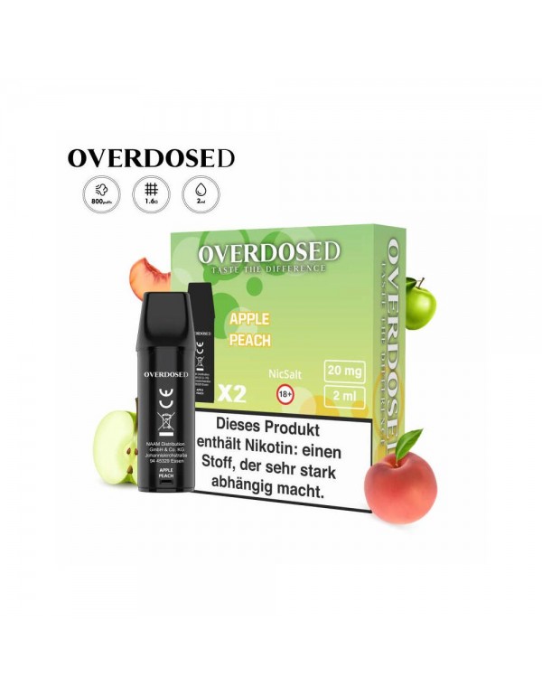 Overdosed Pods - Apple Peach