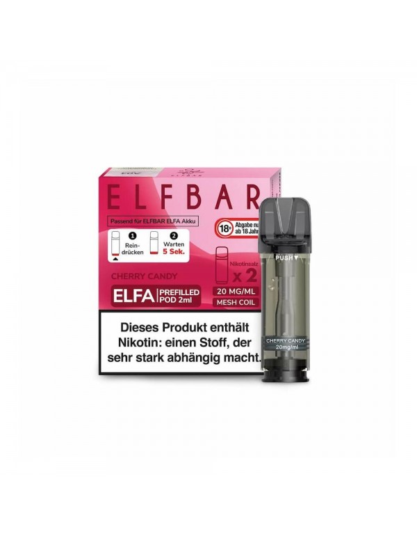 Elf Bar Elfa Ersatzpods - Cherry Candy