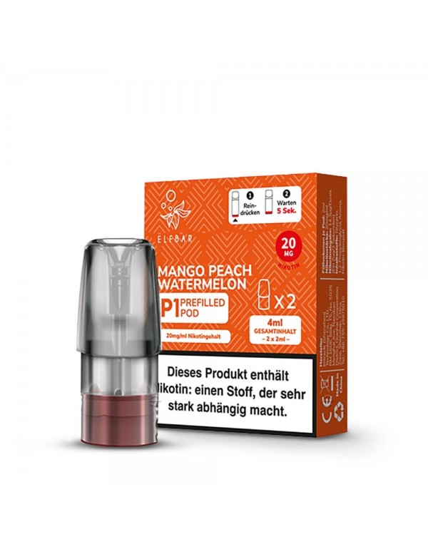 Elf Bar Mate 500 Ersatzpods - Mango Peach Watermel...