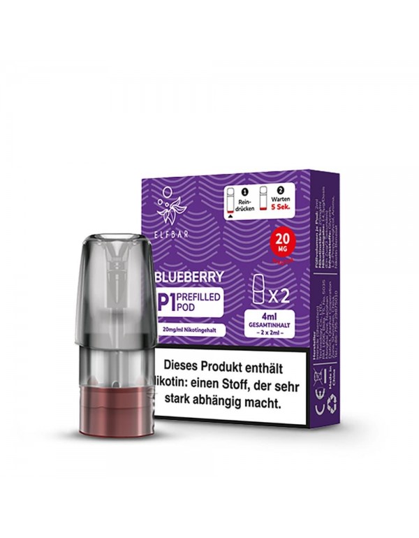 Elf Bar Mate 500 Ersatzpods - Blueberry