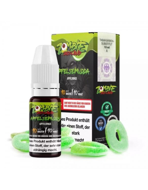 Zombie 10ml Nikotinsalz Liquid - ApfelSeiMudda