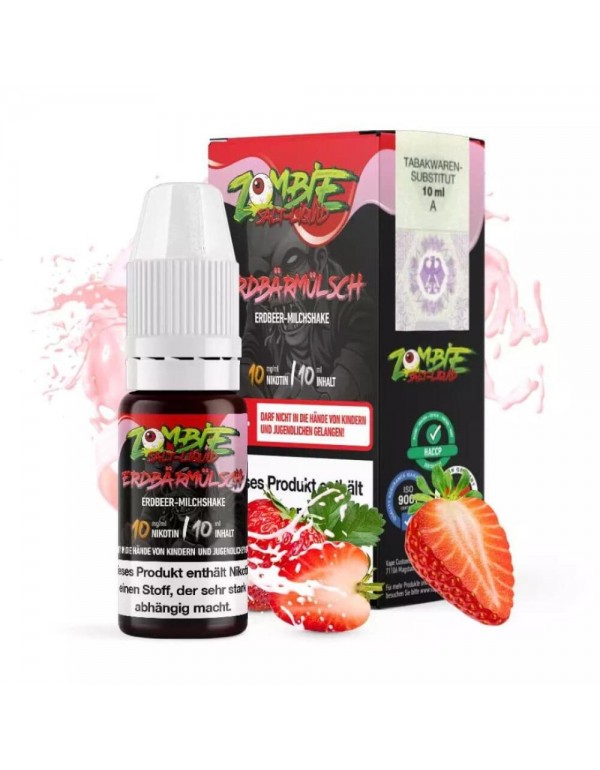 Zombie 10ml Nikotinsalz Liquid - Erdbärmülsch
