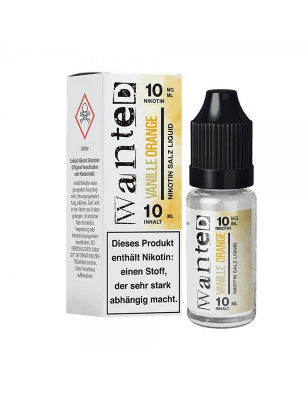 Wanted Overdosed Nikotinsalz Liquid 10ml - Vanille...