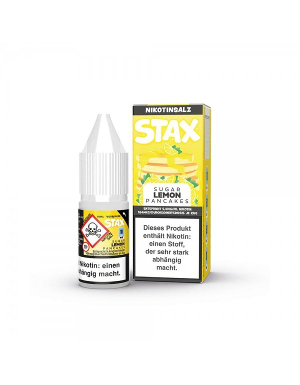Strapped STAX Nikotinsalz - Sugar & Lemon Panc...